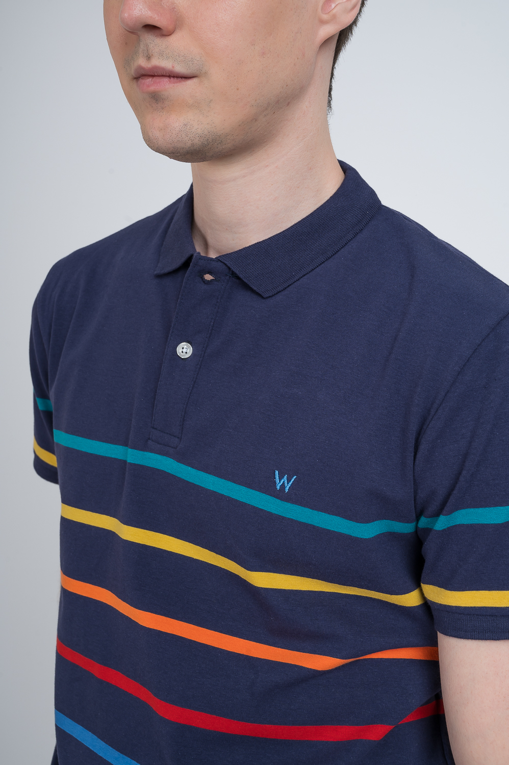 Polo Jersey Striped